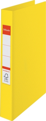 Caiet mecanic  VIVIDA, PP/PP, partial reciclat, certificare FSC, A4, mecanism 4RR, inel 25 mm, Esselte